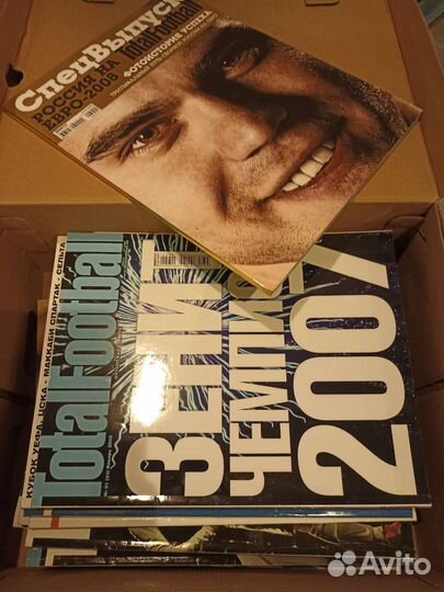 Журналы Total Football (Тотал Футбол) и Зенит 70шт