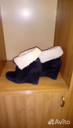 Зимние полусапожки