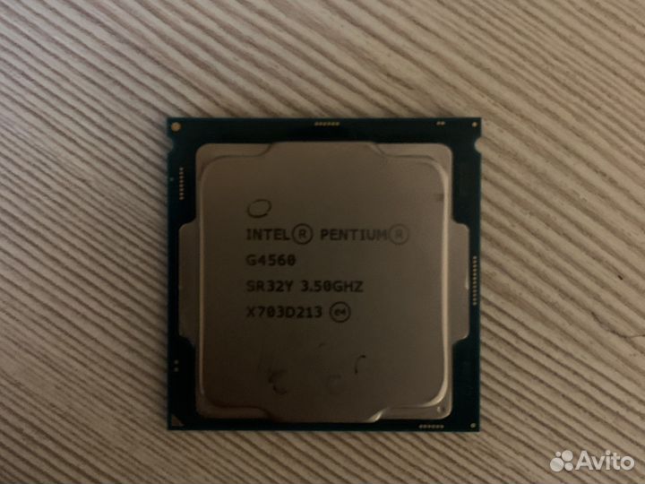 Процессор g4560 3,5ггц lga 1151