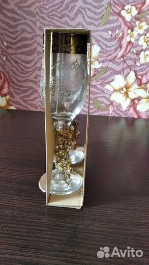 Свадебные бокалы с гравировкой