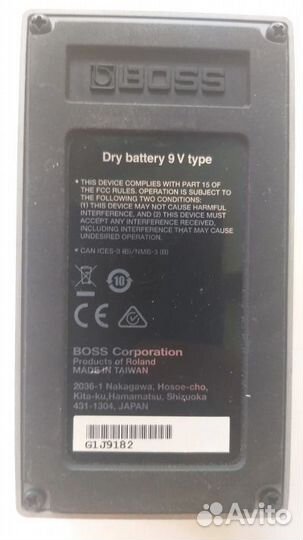 Boss DD-3 дилей