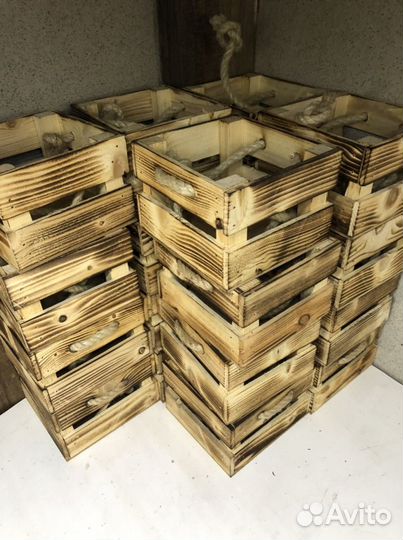 Декоративные деревянные коробочки