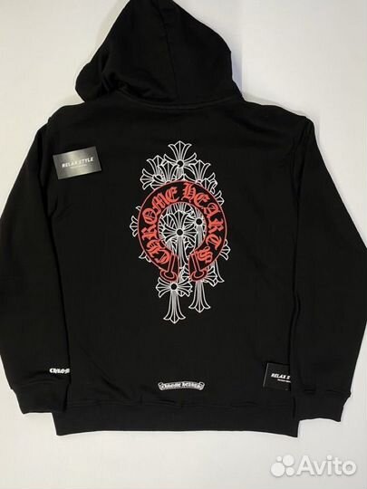 Зип худи chrome hearts