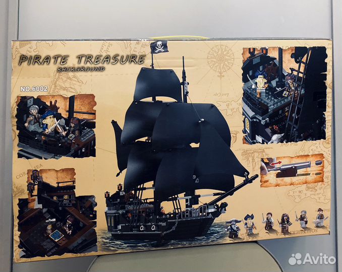 Конструктор Пираты карибского моря, корабль