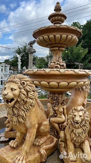 Фонтан садово -парковый с бассейном