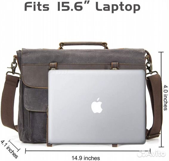 Новый USA Emissary Messenger Bag 15.6'' Laptop