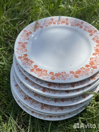 Тарелка керамика СССР