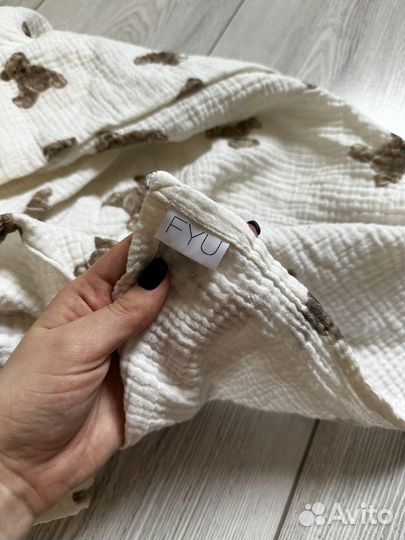 Муслиновая пеленка - плед