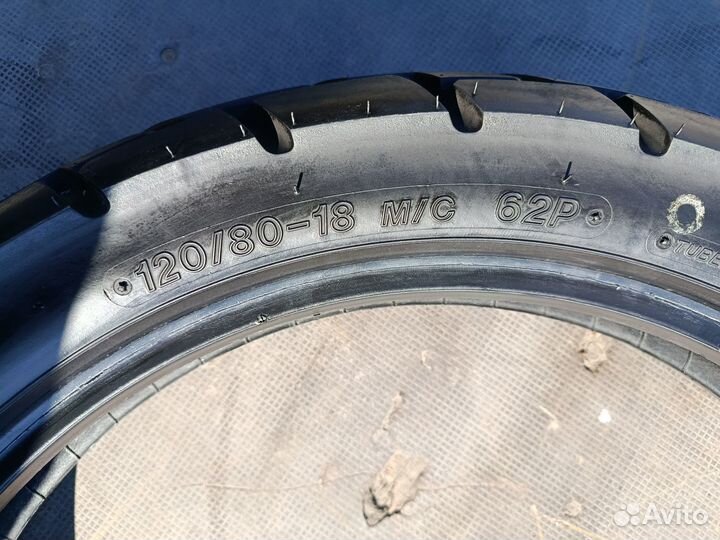 Продам комплект мотошин Trailwinner GP-210F 120/80