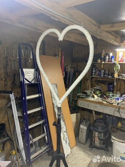 Огненное сердце на свадьбу Реквизит