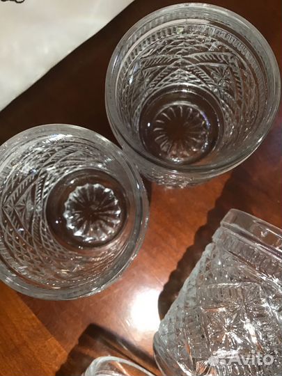 Рюмки бокалы хрусталь
