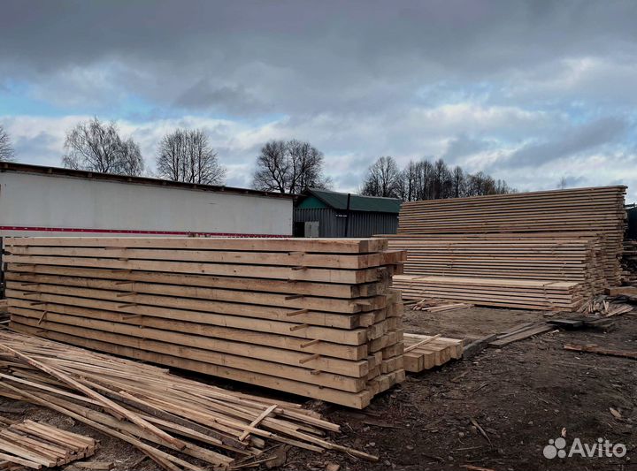 Брус с производства