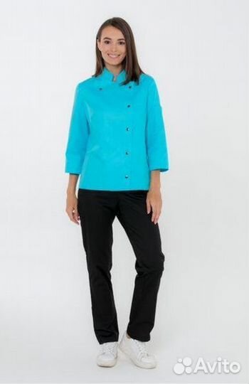 Китель поварской мужской белый