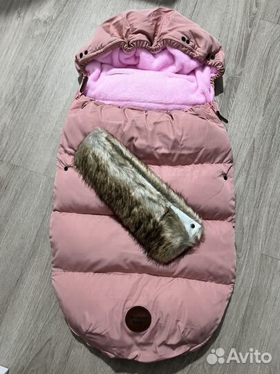 Зимний конверт в коляску