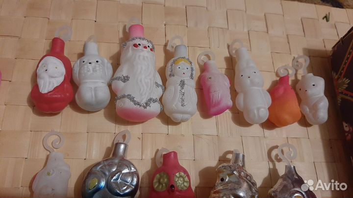 Елочные игрушки СССР набор Малютка