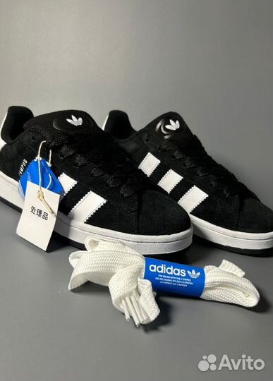 Кроссовки Adidas Campus 00s Black Люкс