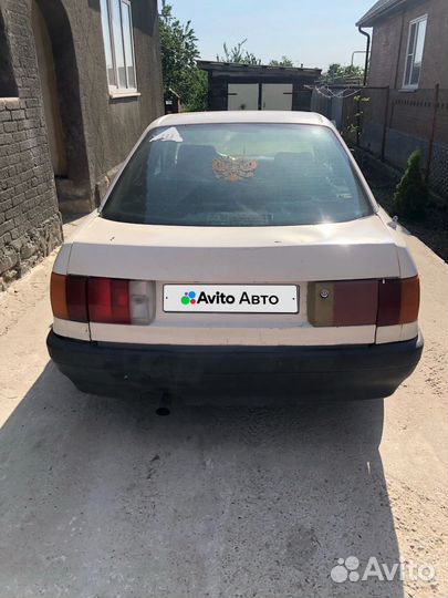 Audi 80 1.6 МТ, 1987, 250 000 км