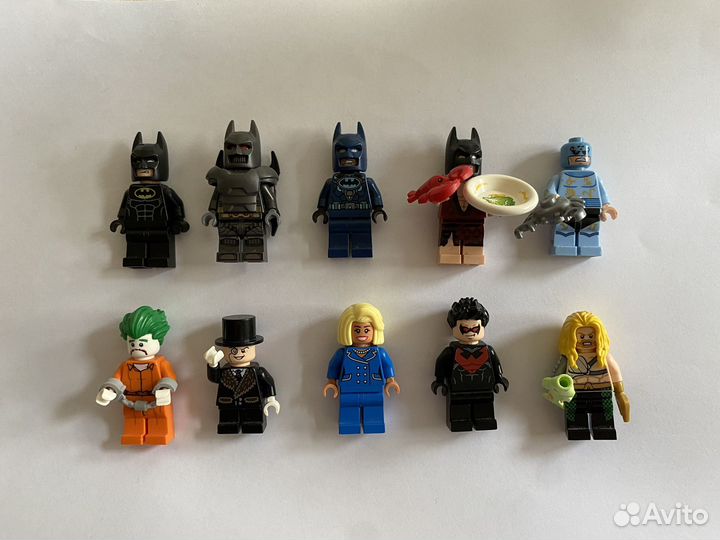 Lego минифигурки DC