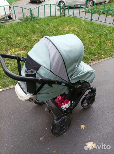 Детская коляска AroTeam Bartolo Prima 2 в 1 кожа