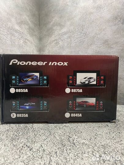 Магнитола 1den Pioneer inox 8845A