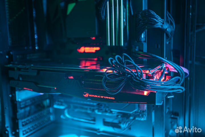 Видеокарта Asus rog strix gtx 1080 ti