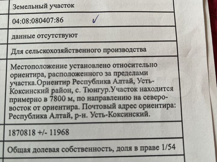 Участок 6 га (СНТ, ДНП)