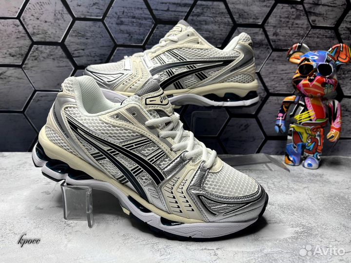 Кроссовки лето Asics Gel Kayano 14 белые