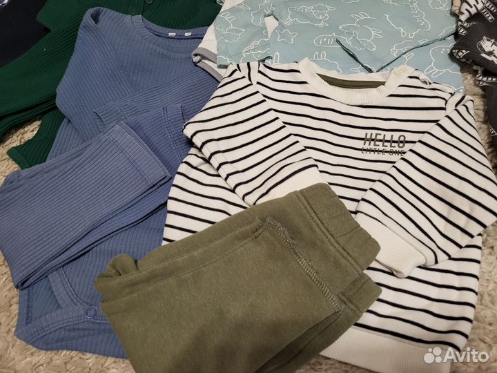 Большой пакет одежды 68-74 р