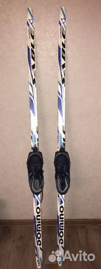 Лыжи беговые Sable Domino step, с ботинками