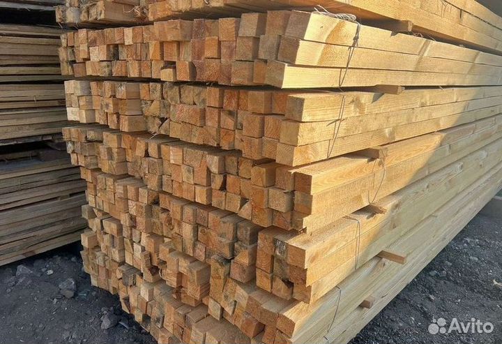 Брус обрезной 200х200х6000мм от производителя