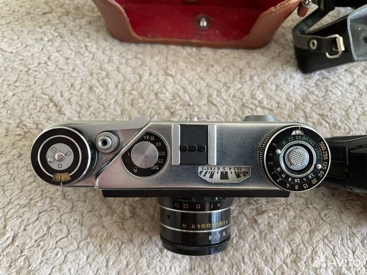 Плёночный фотоаппарат фэд-5 и смена символ