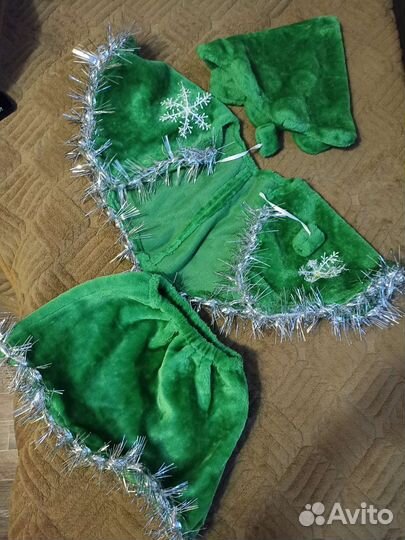 Костюм елки для девочки