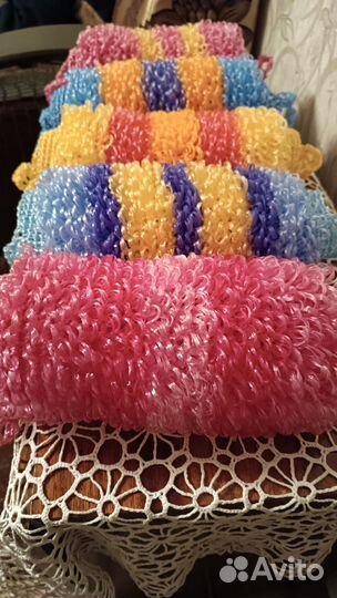Мочалки ручной работы