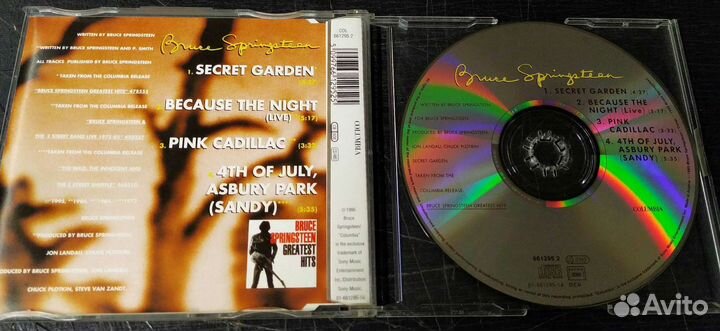 Bruce Springsteen Secret Garden сд single