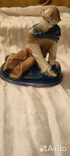 Статуэтка Иван Царевич и лягушка СССР