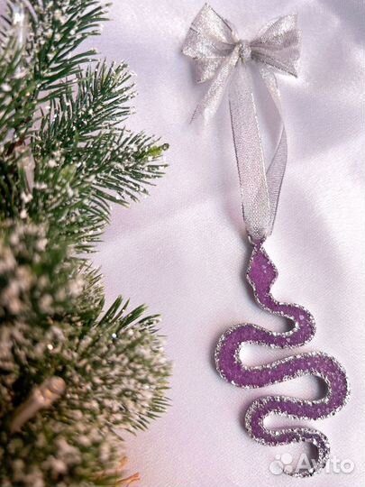 Новогодние елочные игрушки из смолы pro100smola