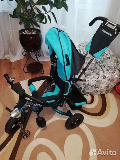 Детский трехколесный велосипед бу