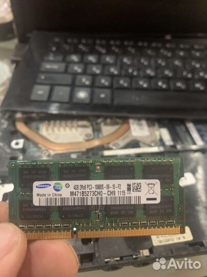 Ноутбук hp на запчасти