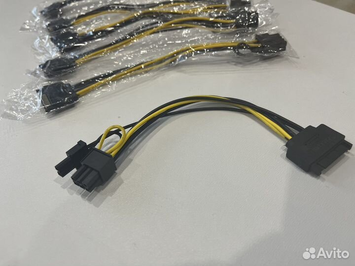 Переходник SATA 6+2 pin