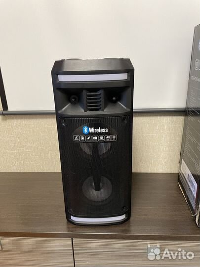 Блютуз колонка ginzzu gm-208