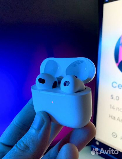 Airpods 3 (2024) Новые на пломбах, премиум