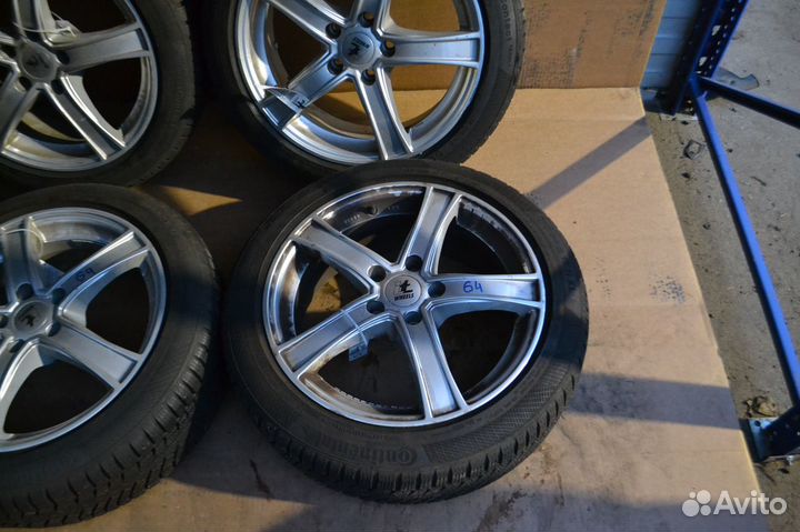 Диски R17 с всесезонными шинами 205 50 17