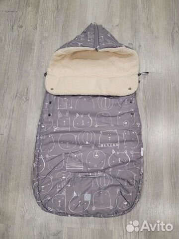Зимний конверт в коляску