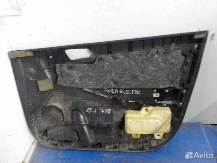 Обшивка двери передняя левая Hyundai Solaris