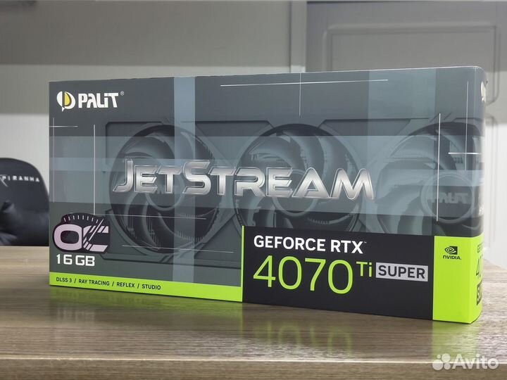 Видеокарта Palit RTX4070Ti super (новая)