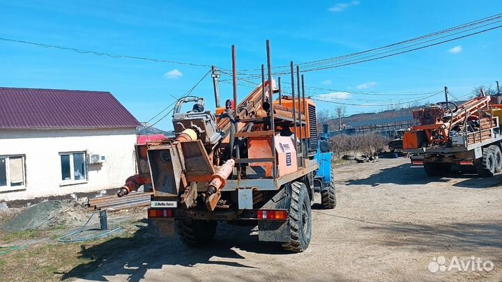 Бурильно-крановая машина УРАЛ БКМ-515, 2007