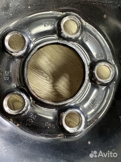 Диск штампованный skoda rapid 15