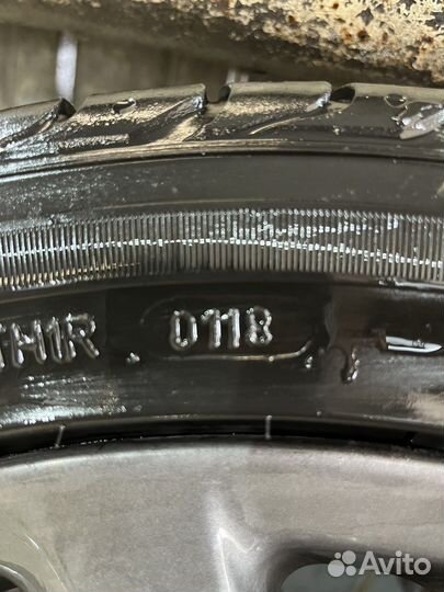 Колеса в сборе r17 летние