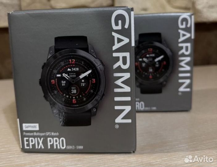 Умные часы Garmin Epix Pro (gen2) 51mm
