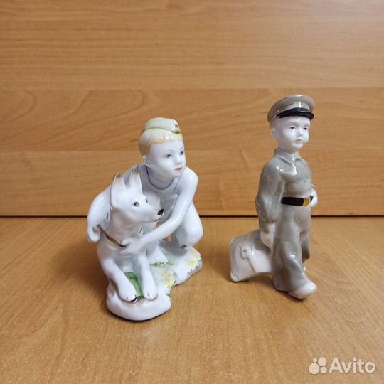 Мальчик с собакой Юный пограничник Школьник лфз